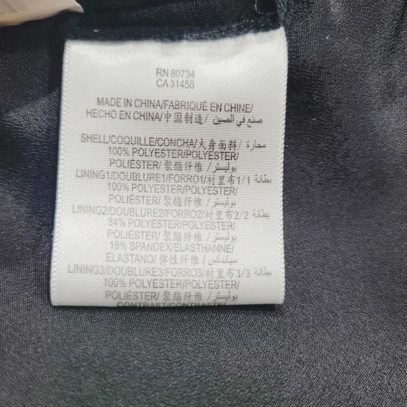 BCBGmaxazria Cocktail Wedding Formal Maxi Dress with Pockets Plunge V Neck Sz 2 - Picture 11 of 13